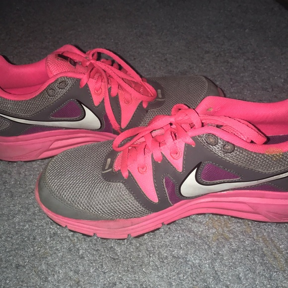 RARE Nike LunarFly 3 Pink/Gray Running Shoes - Picture 4 of 4